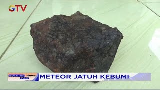 Batu Meteor Luar Angkasa Jatuh ke Bumi Timpa Rumah Warga di Lampung - BIP 31/01