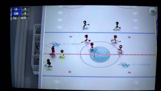 Ipad Iphone Stickman ice hockey game review screenshot 4