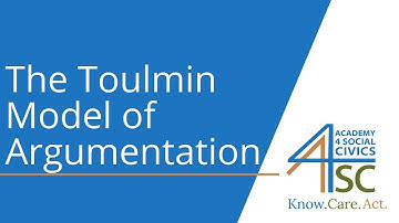 The Toulmin Model of Argumentation: Claims, Data, and Warrants, Oh My! - Logic Series | Academy ...