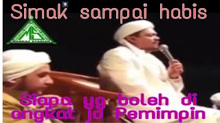 Ceramah Habib Rizieq Shihab Siapa Yang Boleh Jadi Pemimpin