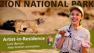 Lumi Barron: Zion National Park Artist-in-Residence Fall 2025