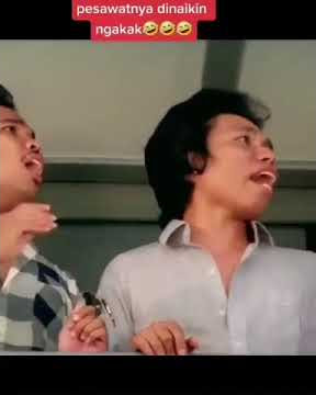 SALAH NAIK PESAWAT(WARKOP DKI)