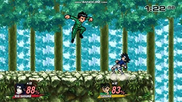 SSF2 Mods Yusuke showcase By OreoKZ