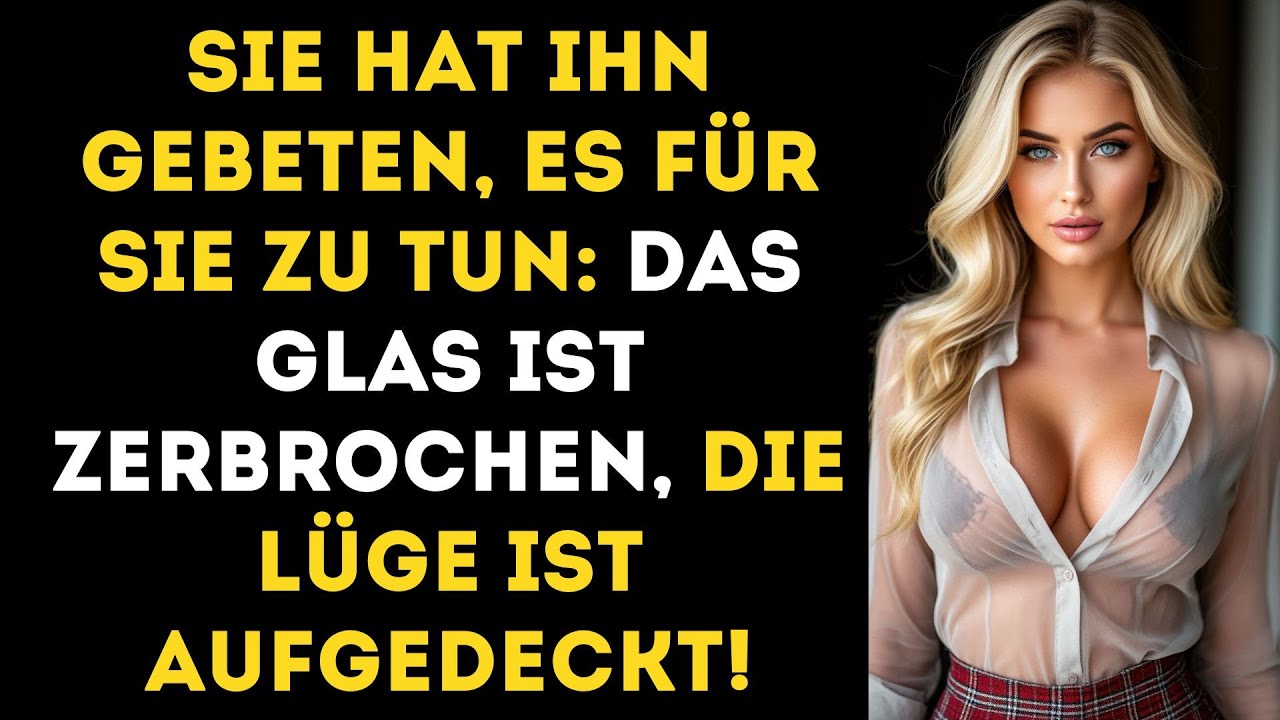 Sie verspottete mich lautstark und warf ein Glas nach mir - oh ja, ich hatte ihr etwas zu zeigen!