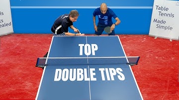 Beste dubbeltips bij tafeltennis