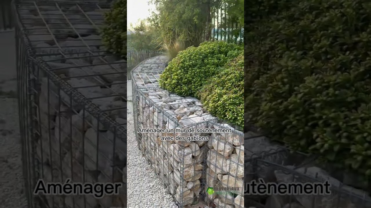 Réaliser un mur de soutènement sans maçonnerie !