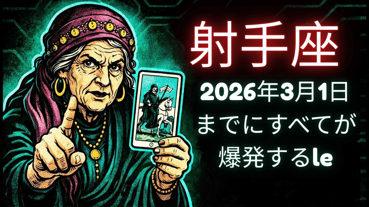射手座 緊急 💯 今夜これが起こります。準備をしてください、誰にも言わないでください🤫 2026年3月末