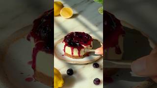 Too Cute to Share 💙 Mini Blueberry Cheesecake Recipe | Small Batch, Big Flavor! #blueberry