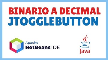✅ Ejercicio Convertir BINARIO a DECIMAL con JToggleButton y JLabel en Java NetBeans
