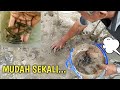 CARA MUDAH CARI UDANG, TAU GINI.. Buat apa beli udang hidup mahal2..