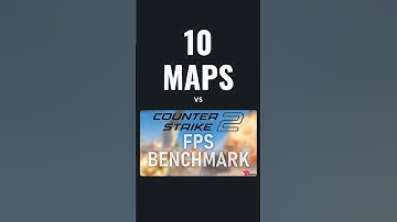 CS2 FPS Benchmark - Workshop Maps #cs2 #csgo #counterstrike