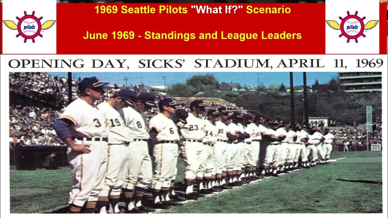 1969 Seattle Pilots What if? Scenario - June Standings and League Leaders  