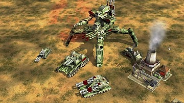 Artillery China 1 vs 2 GLA Truck - C&C Generals Giant Robot