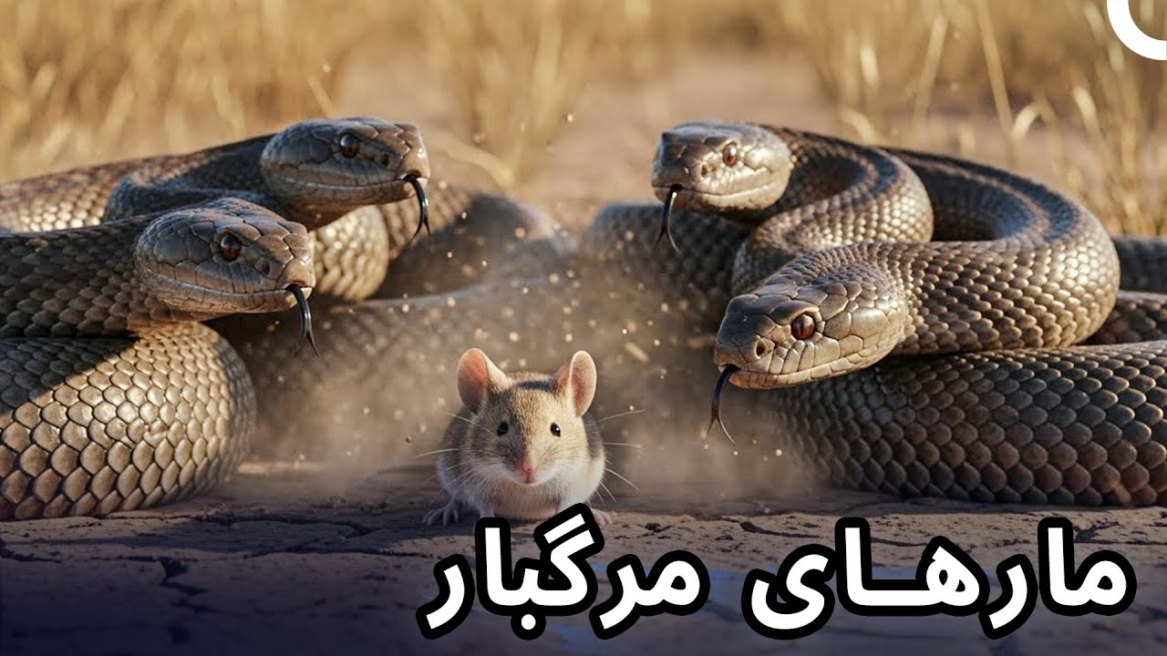 طبیعت پنهان آفریقا🐍☠️ | مستند فارسی