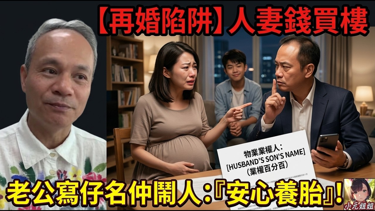 【天華最新9-9】😱💢【再婚陷阱】老公用人妻錢買樓寫自己仔名，人妻追問竟被鬧：『你大肚唔好諗咁多，安心養胎啦！』#天華哥談感情 #最新直播 #小元姐姐 TWAH 6 9 9 NO