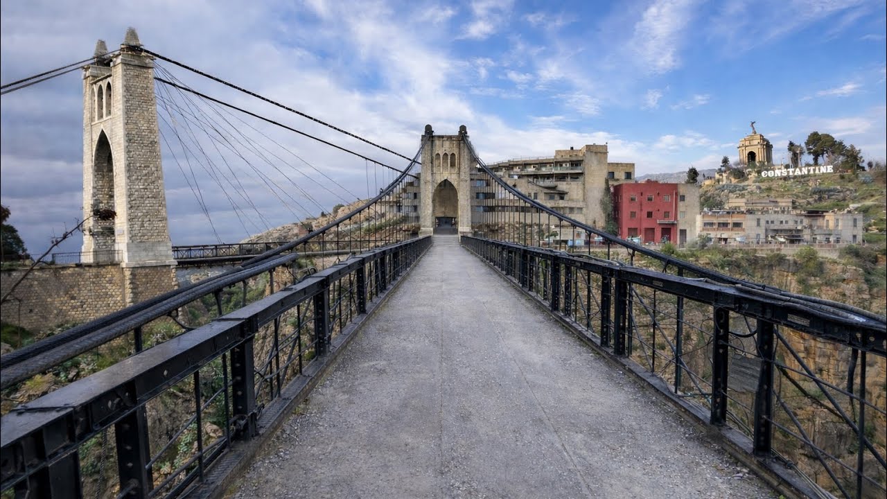 مدينة الجسور المعلقة 😨🤯 أجمل مدينة في شمال إفريقيا 🇩🇿