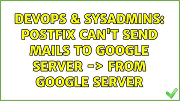 DevOps & SysAdmins: Postfix can