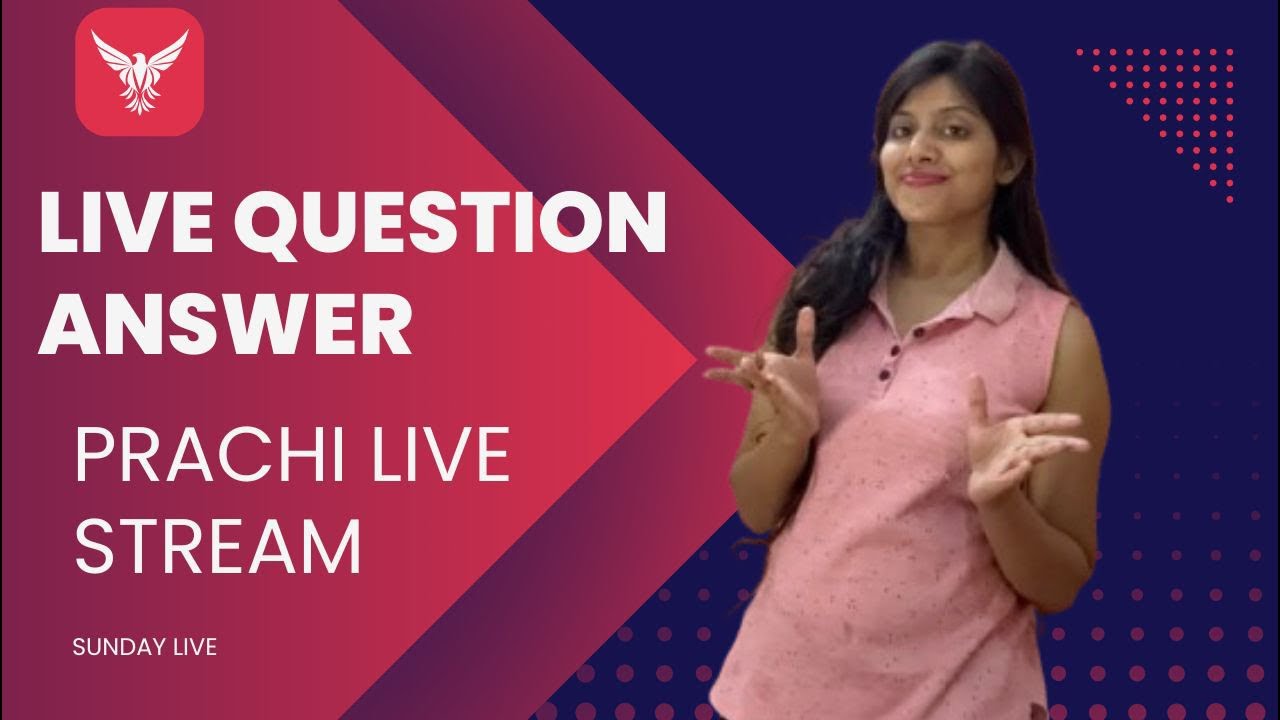 Sunday Live 😀| Live Question And Answer Session | Prachi Live Stream ...