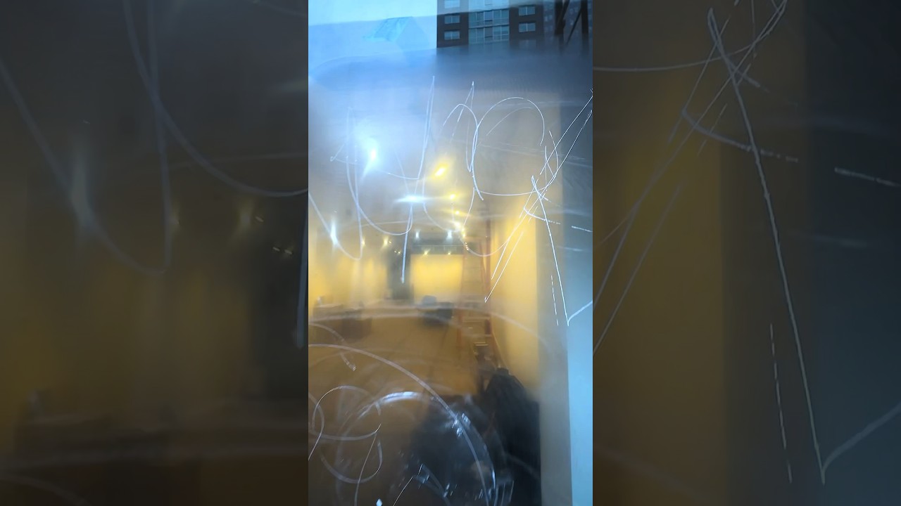 Glass Acid Etched Graffiti Removal, Glass Stain Removal, Glass Scratch