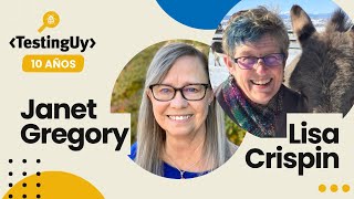 Janet Gregory y Lisa Crispin saludan a TESTINGUY en sus 10 AÑOS