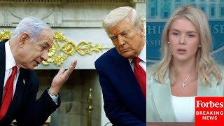 Leavitt Asked Point Blank: How Often Did Trump Speak With Netanyahu Before The Doha Strike?