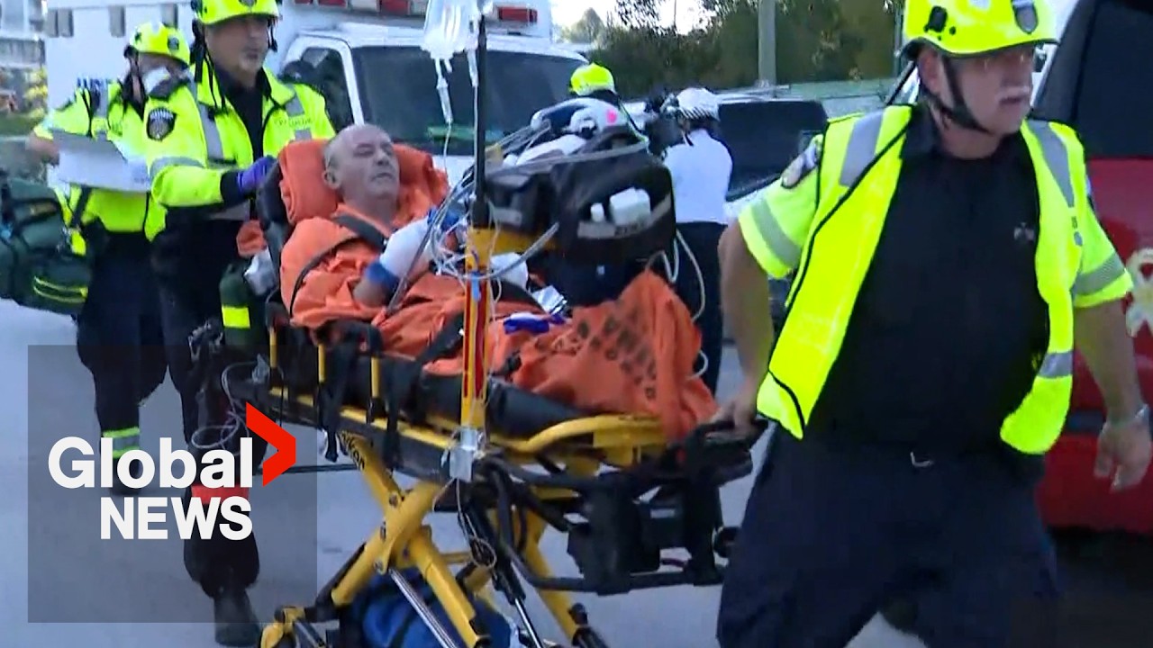 7 construction workers in hospital after Toronto gas explosion