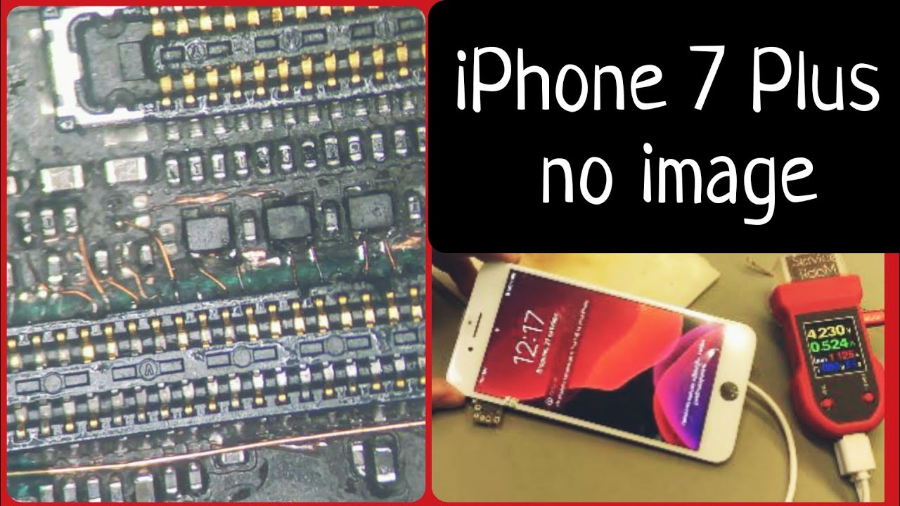 Замена разъема iphone 7