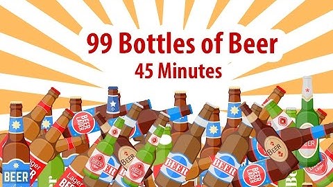 99 Bottles of Beer Nursery Rhyme