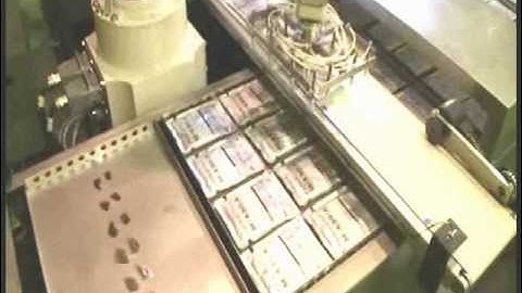 High Speed Pouch Handling Video Automated Cells and Equipment