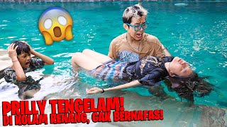 Download lagu TEGANG PRILLY TIBA TIBA TENGGELAM DI KOLAM RENANG ... mp3
