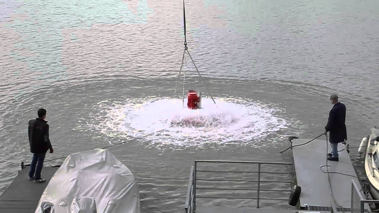 Surface aerators test