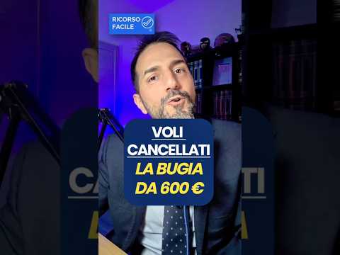 Video Ti cancellano il volo e parlano di guerra o carburante? Potrebbero comunque doverti fino a 600€.