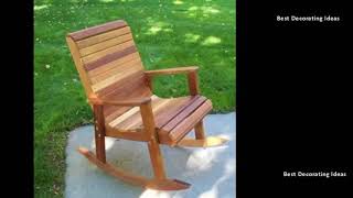 The love seat rocker is wooden, white and seats two persons. This outdoor rocker is constructed of fsc certified 27 give your front 