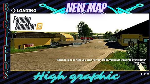 New Map First look in Farming Simulator 20 | Naya Map | #newmapmod#timelapse#fs20 | New map in Fs 20