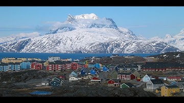 Nuuk Greenland on a beautiful december day❄️☀️