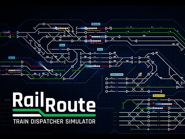 RAIL ROUTE  | Gestion de trains  - Gameplay FR