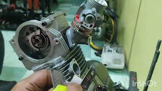 Wave 100 piston 65 stroke 65.9 4v convert FI part 3