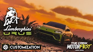 The Crew Motorfest Lamborghini Urus Unleashed Customization Sunset Off-Roading