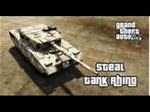 gta 5 how to steal tank ( easy way) როგორ მოვიპაროთ ტანკი .