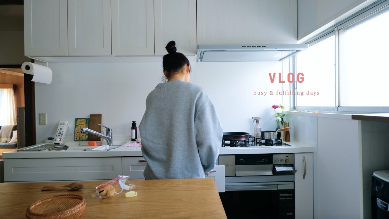 ビンテージハウス暮らし | 忙しくも充実した春の始まり🌸 初めてのディズニーランドデート🐭、最近の購入品、頑張れない日の夜ごはん