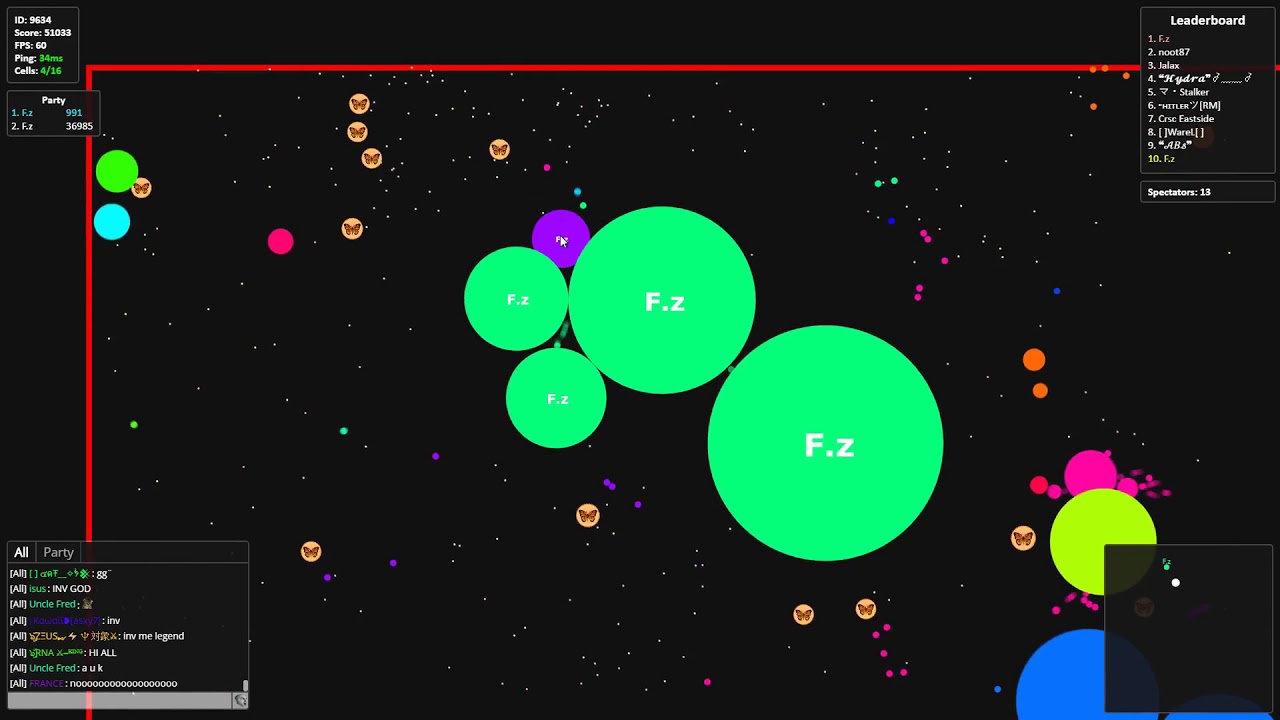 Gota.io - FUZ MULTIBOX DOMINATION IN VENDETTA