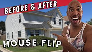 before and after fix and flip house
