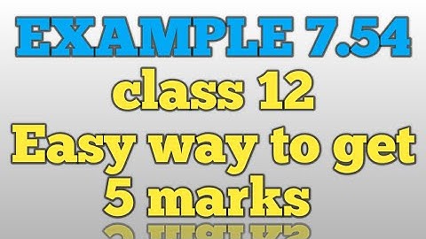Class 12 Maths | Example 7.54 | TN new syllabus | Vincent Maths | Math tricks |