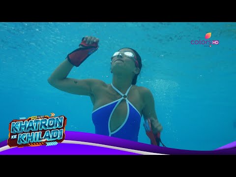 Soundous Superb performance in the underwater stunt! | Khatron Ke Khiladi S13 | ख़तरों के खिलाडी S13