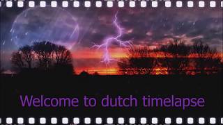 timelaspe thunderstorm 11 september 2017 roosendaal