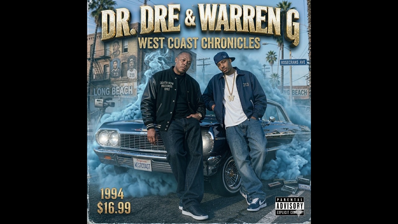 Dr. Dre & Warren G 🚗 Late Night G-Funk Ride | Smooth 90s Hip-Hop That Hits Different
