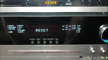 Harman Kardon avr 130  Factory reset. Сброс настроек на заводские установки.