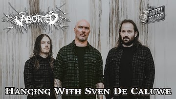 ABORTED Interview: Sven Talks Coffin Theatre, Froth & Fury & Surviving Psycroptic’s Van