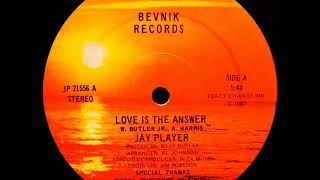Jay Player - Love Is The Answer (Dj ''S'' Rework)