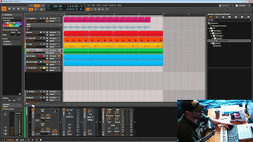 Bitwig Tutorial - Sending Drums to Drum Buss